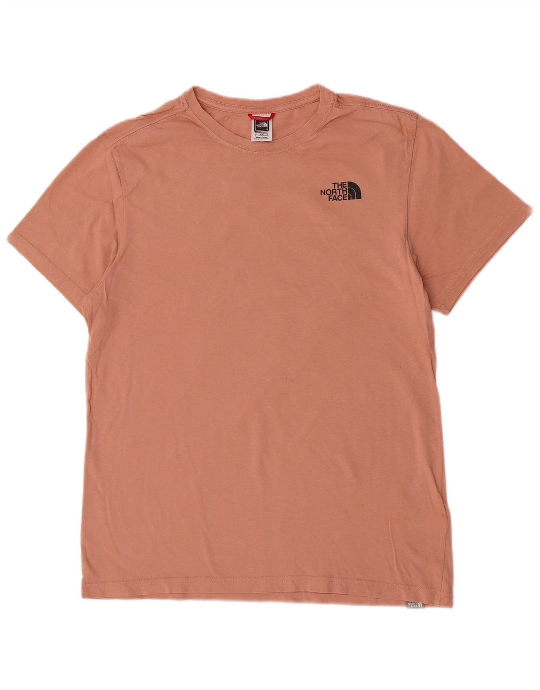 The North Face Mens Graphic T-Shirt Top Medium Pink Cotton