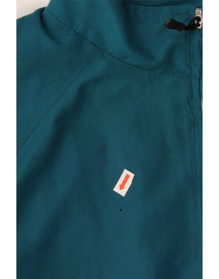FILA Womens Tracksuit Top Jacket UK 18 XL Turquoise Colourblock Polyester Vintage Fila and Second-Hand Fila from Messina Hembry 