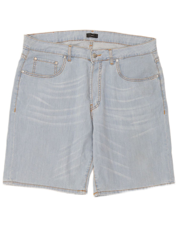 Liu Jo Mens Denim Shorts W38 XL Blue Cotton