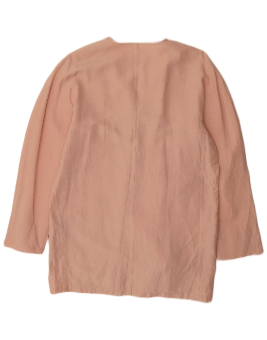 Max Mara Mens 3 Button Blazer Jacket UK 12 Medium Pink Linen