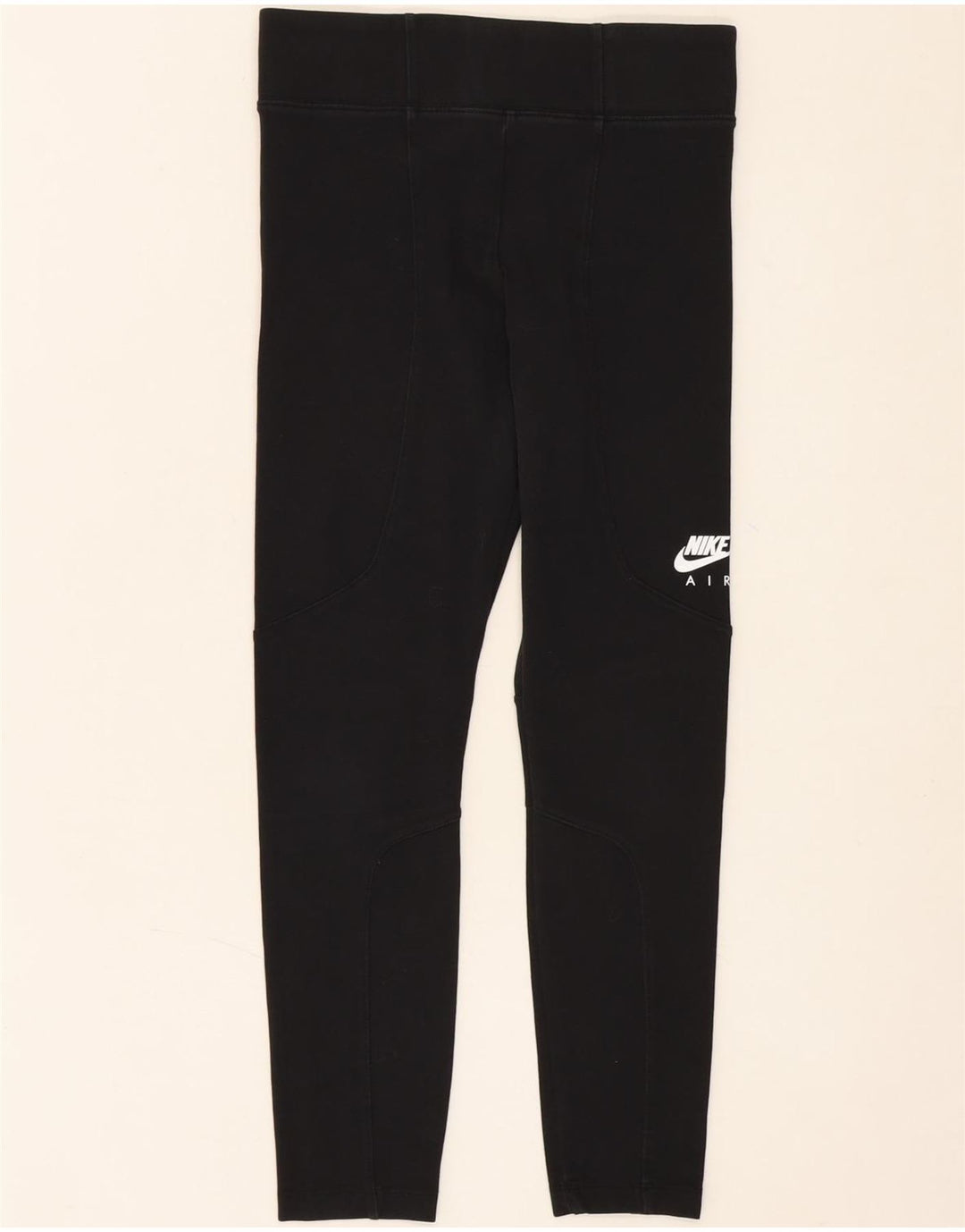 NIKE Womens Leggings UK 8 Small Black Cotton Vintage Nike and Second-Hand Nike from Messina Hembry 