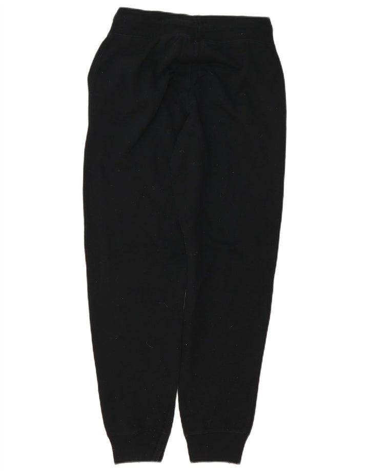 CHAMPION Womens Graphic Tracksuit Trousers Joggers UK 10 Small Black