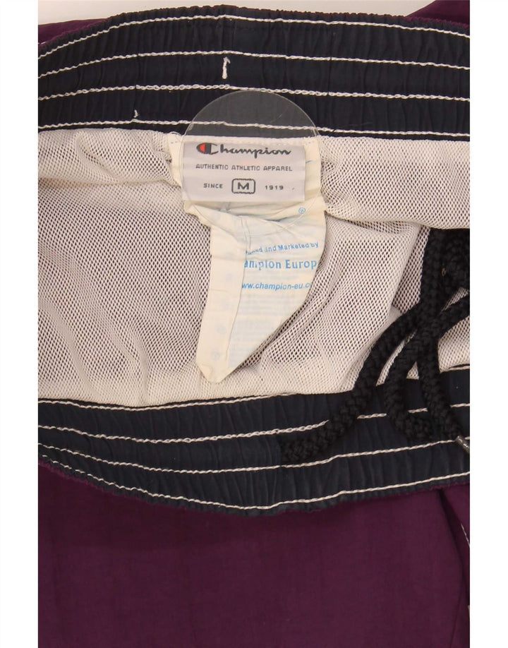 Champion Womens Swimming Shorts Medium Purple Polyamide