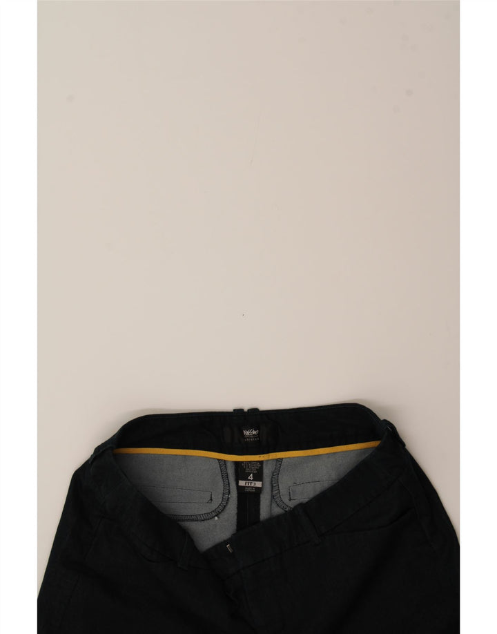 MOSSIMO Womens Casual Shorts US 4 Small W30 Navy Blue Cotton Vintage Mossimo and Second-Hand Mossimo from Messina Hembry 
