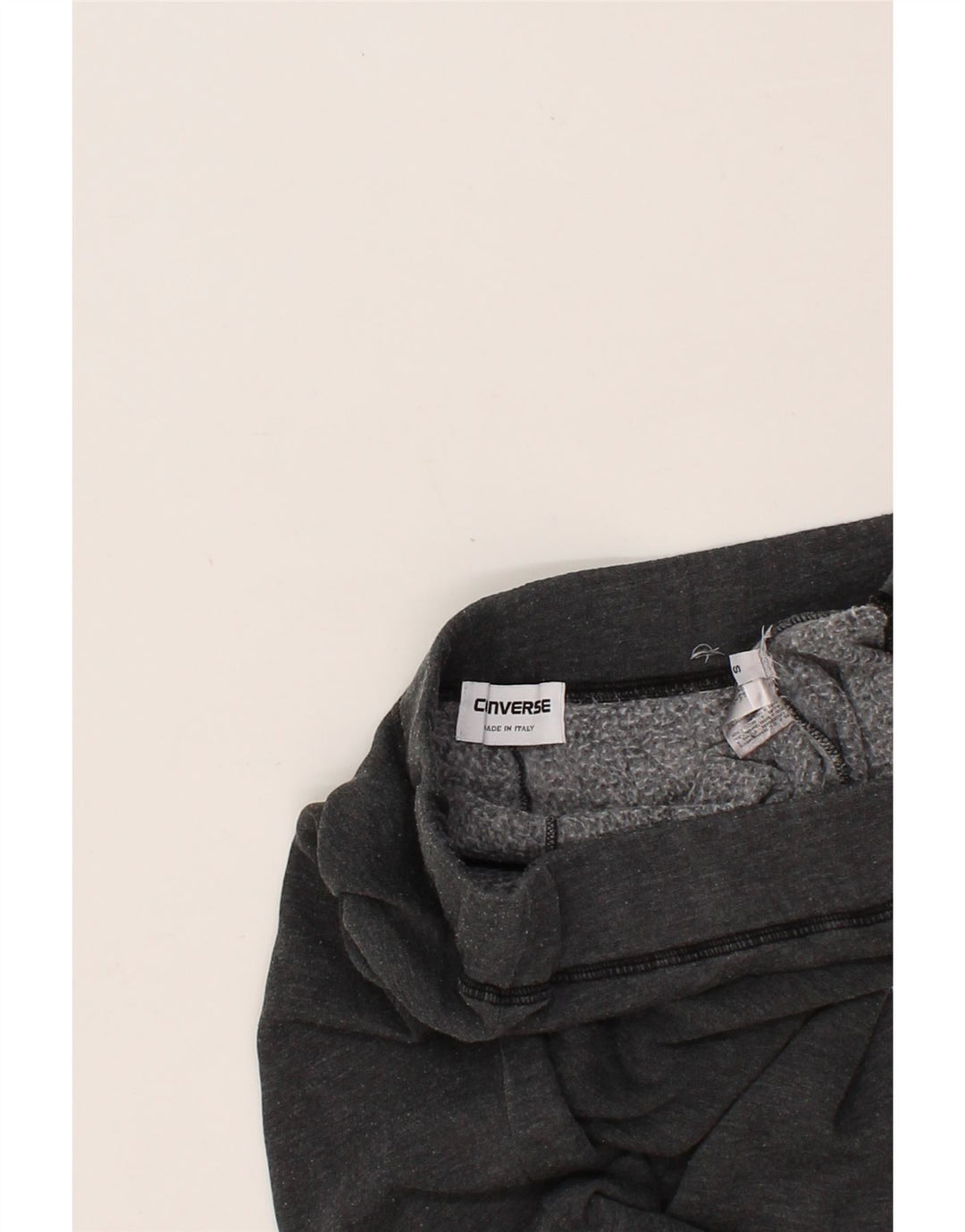 CONVERSE Mens Tracksuit Trousers Joggers Small Grey Cotton Vintage Converse and Second-Hand Converse from Messina Hembry 
