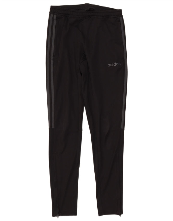ADIDAS Mens Aeroready Tracksuit Trousers Small Black Polyester