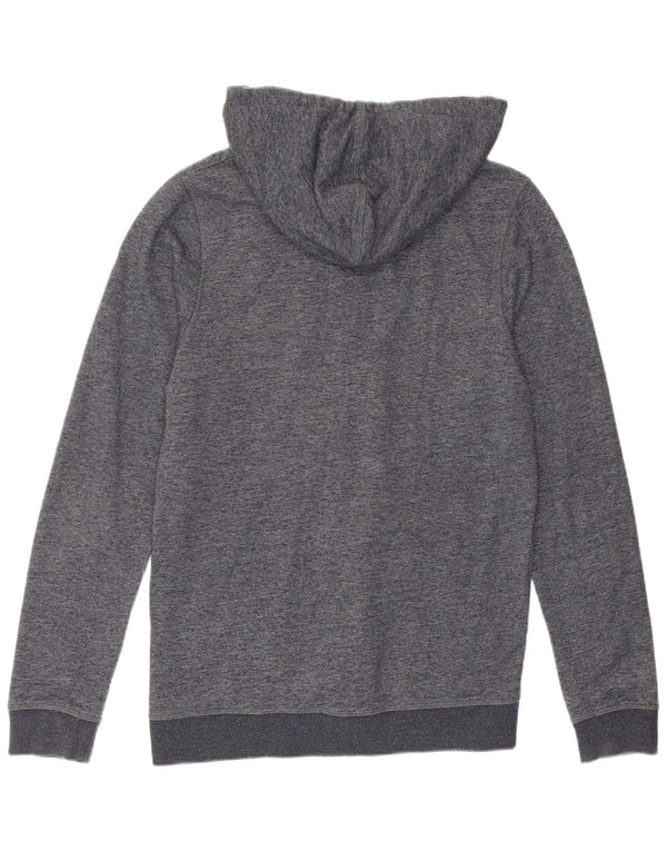 Jack & Jones Mens Zip Hoodie Sweater Medium Grey Flecked Polyester