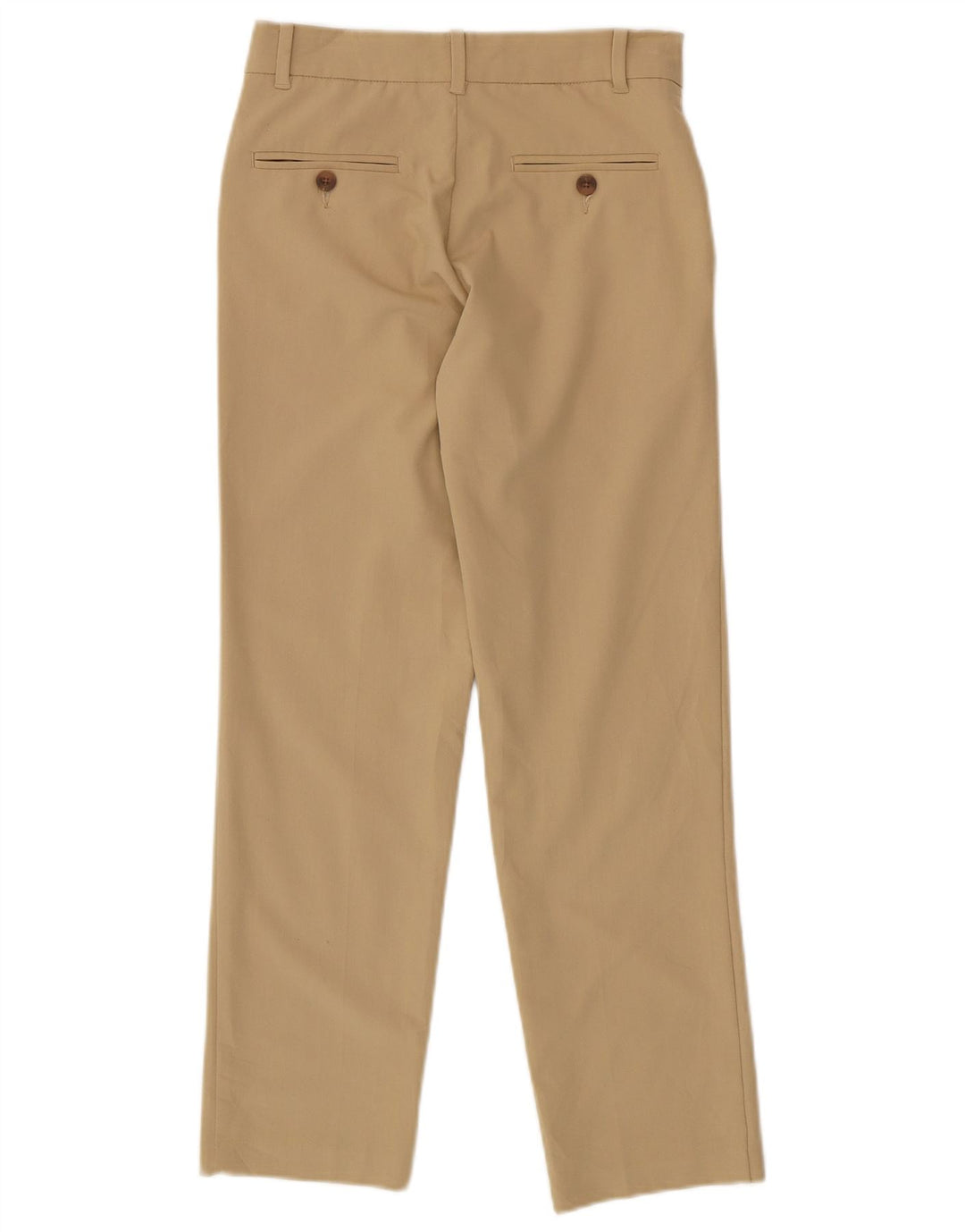 IZOD Womens Regular Chino Trousers US 12 Large W28 L26 Beige Polyester