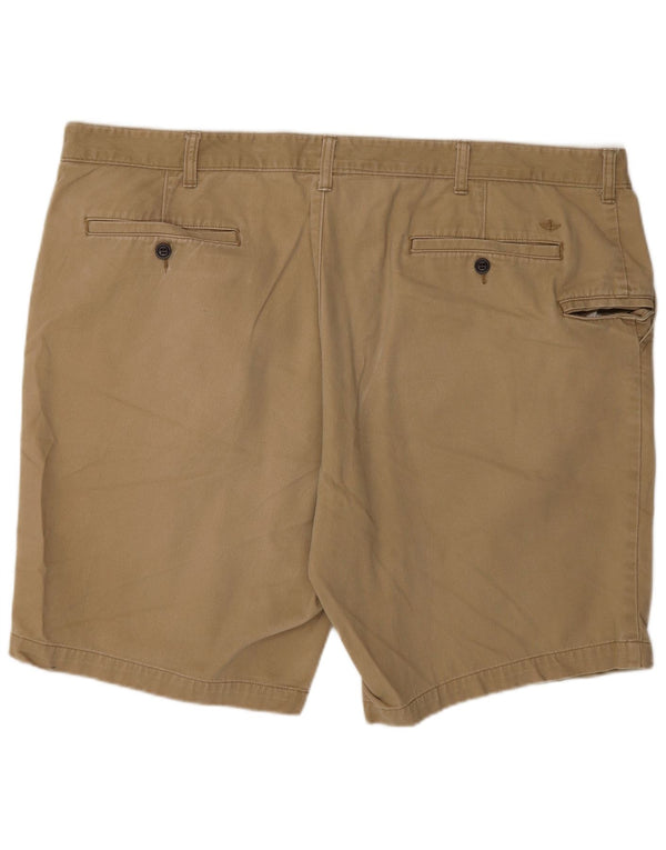 Dockers Mens Cargo Shorts 2XL W44 Beige Cotton