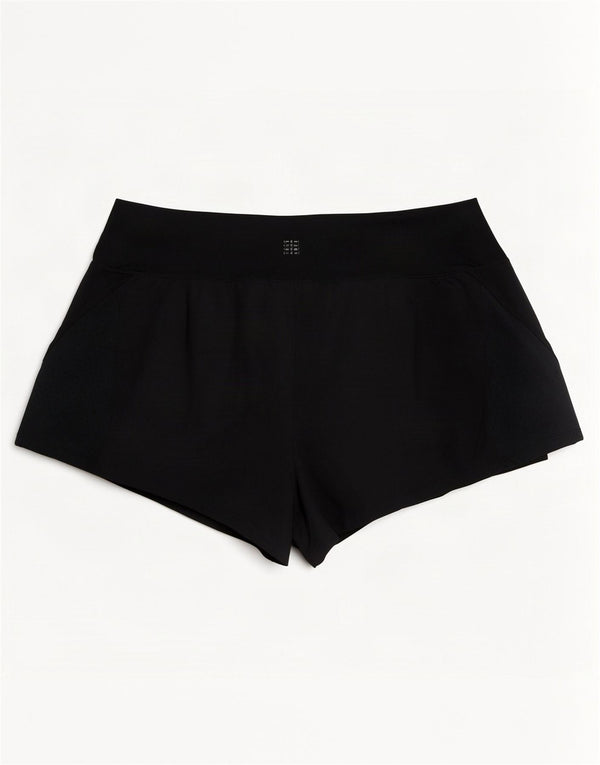 Nike Womens Dri Fit Sport Shorts UK 14 Large Black