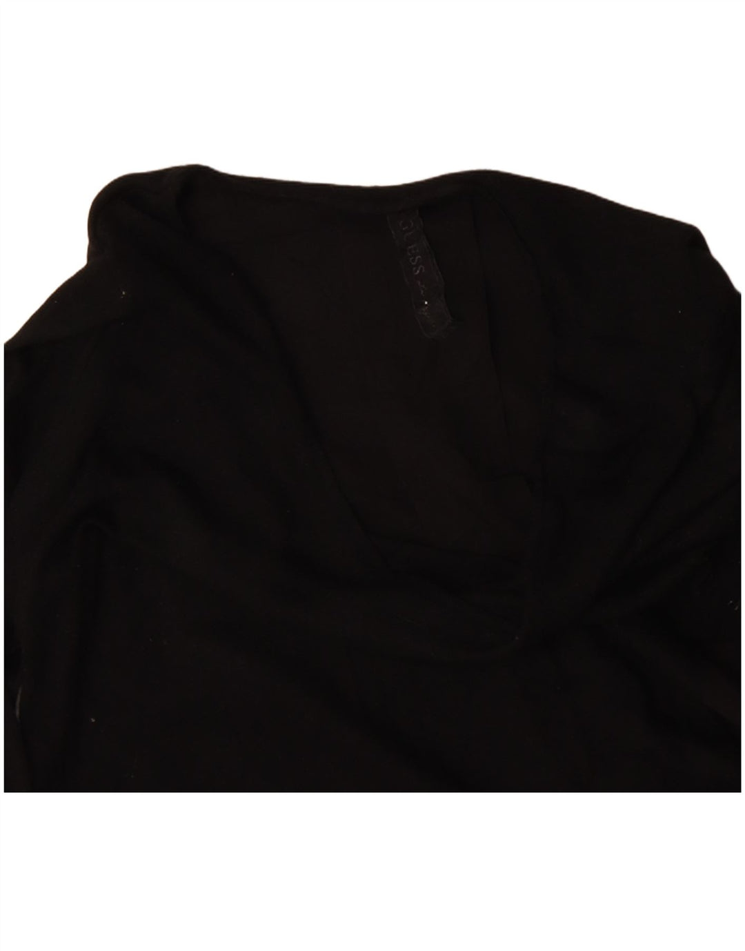 Guess Womens Blouse Top UK 14 Medium Black