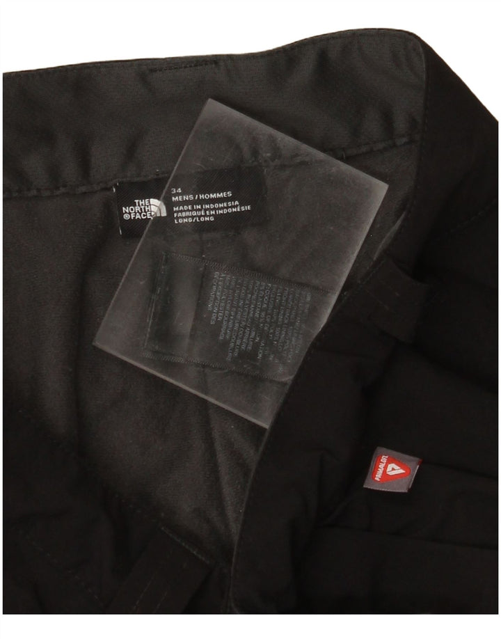 THE NORTH FACE Mens Straight Cargo Trousers W34 L32 Black Polyester