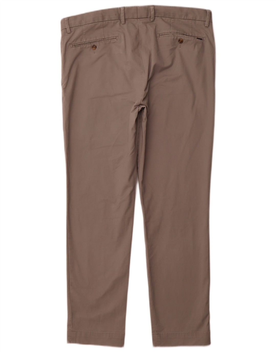 POLO RALPH LAUREN Mens Slim Fit Suit Trousers W36 L30 Grey Cotton