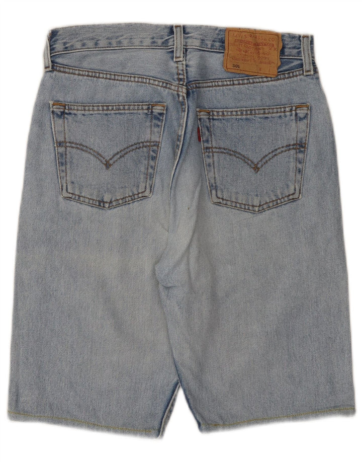 Levi's Mens 501 Denim Shorts W29 Medium Blue Cotton