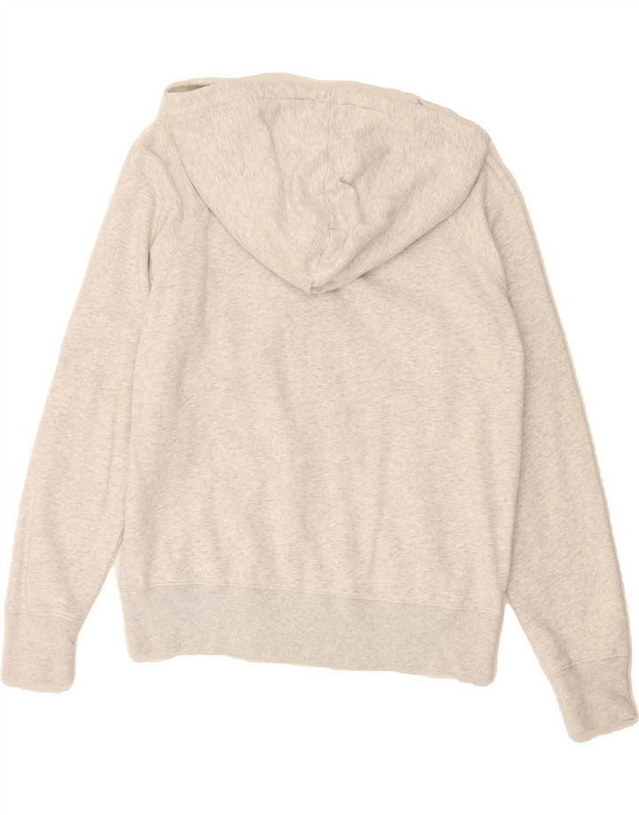 JACK WILLS Womens Devon Zip Hoodie Sweater  UK 12 Medium Grey Flecked Vintage Jack Wills and Second-Hand Jack Wills from Messina Hembry 