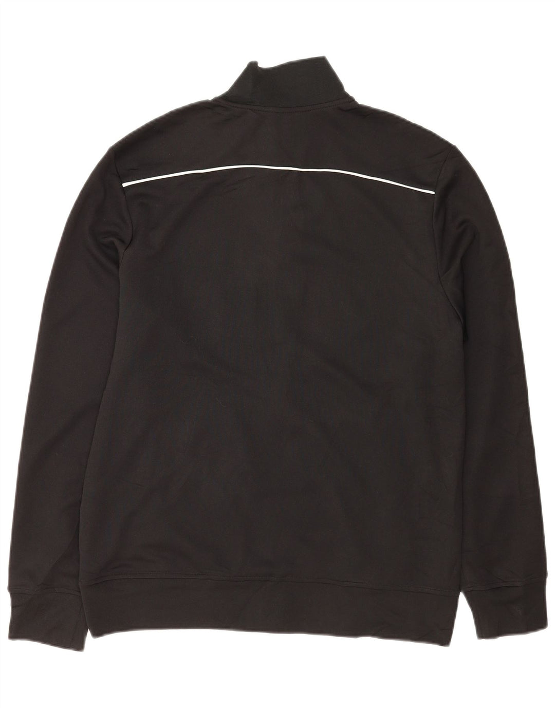 Starter Mens Tracksuit Top Jacket UK 38/40 Medium Black Colourblock