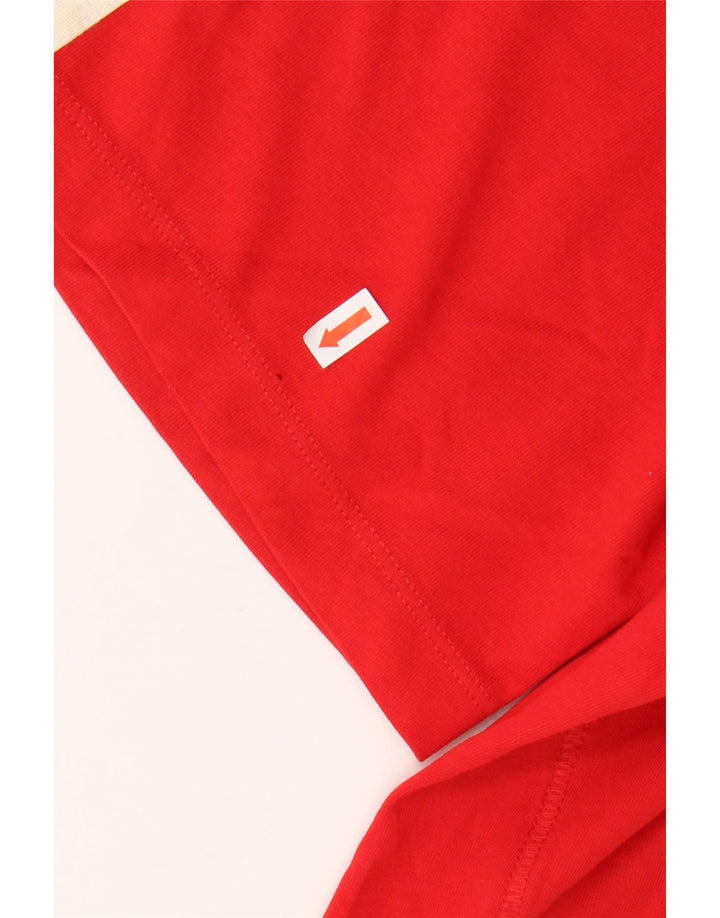 ADIDAS Mens Climalite T-Shirt Top XL Red Vintage Adidas and Second-Hand Adidas from Messina Hembry 