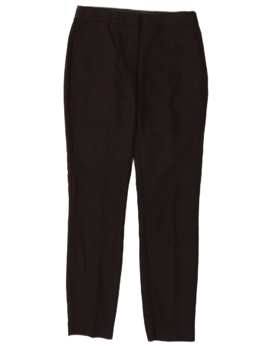 ZARA Womens Slim Chino Trousers Small W26 L27 Black