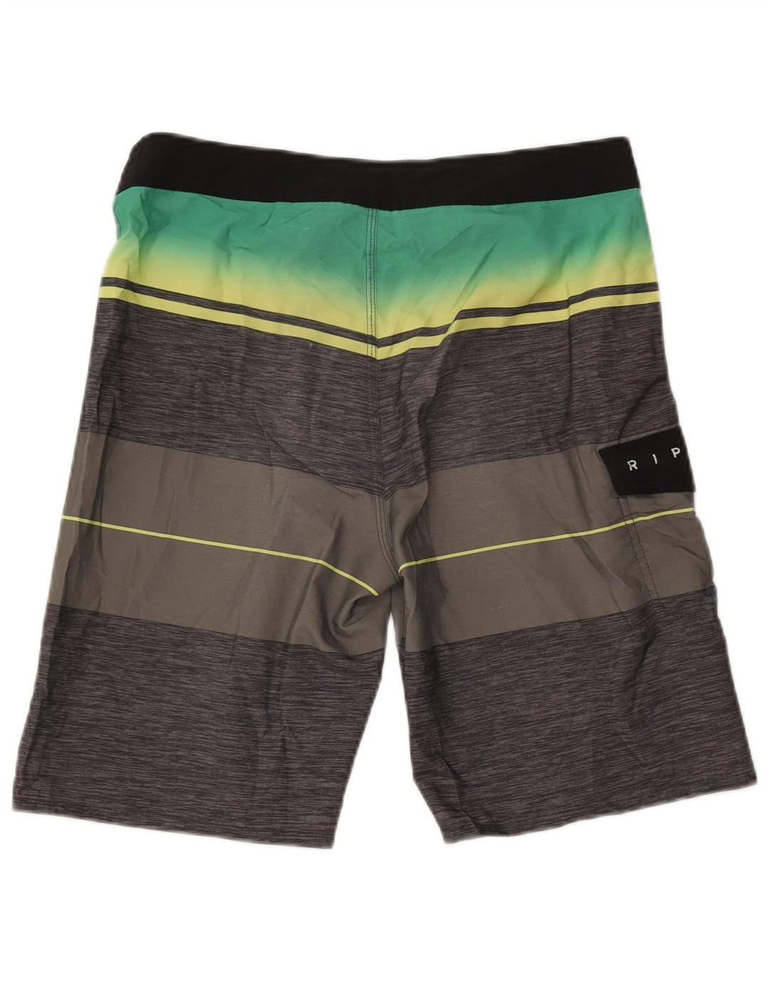 RIP CURL Mens Swimming Shorts Medium Grey Colourblock