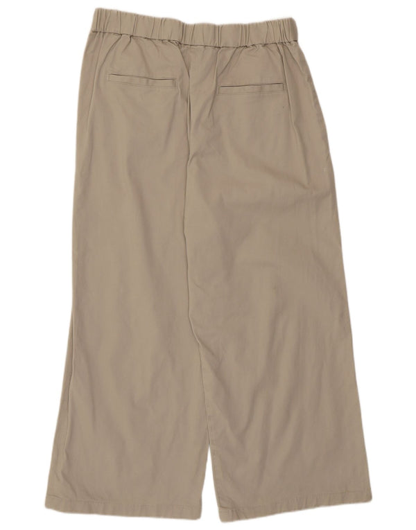 French Connection Womens Pegged Capri Trousers UK 10 Small W30 L24 Beige