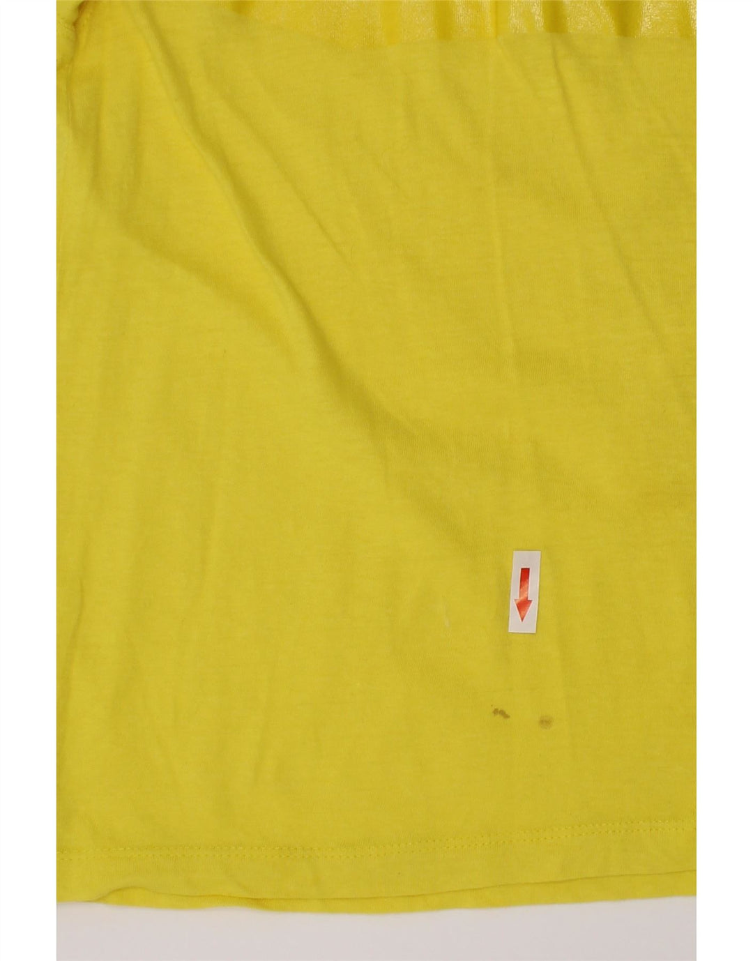 ICEBERG Boys Graphic Polo Shirt 8-9 Years Medium Yellow Cotton