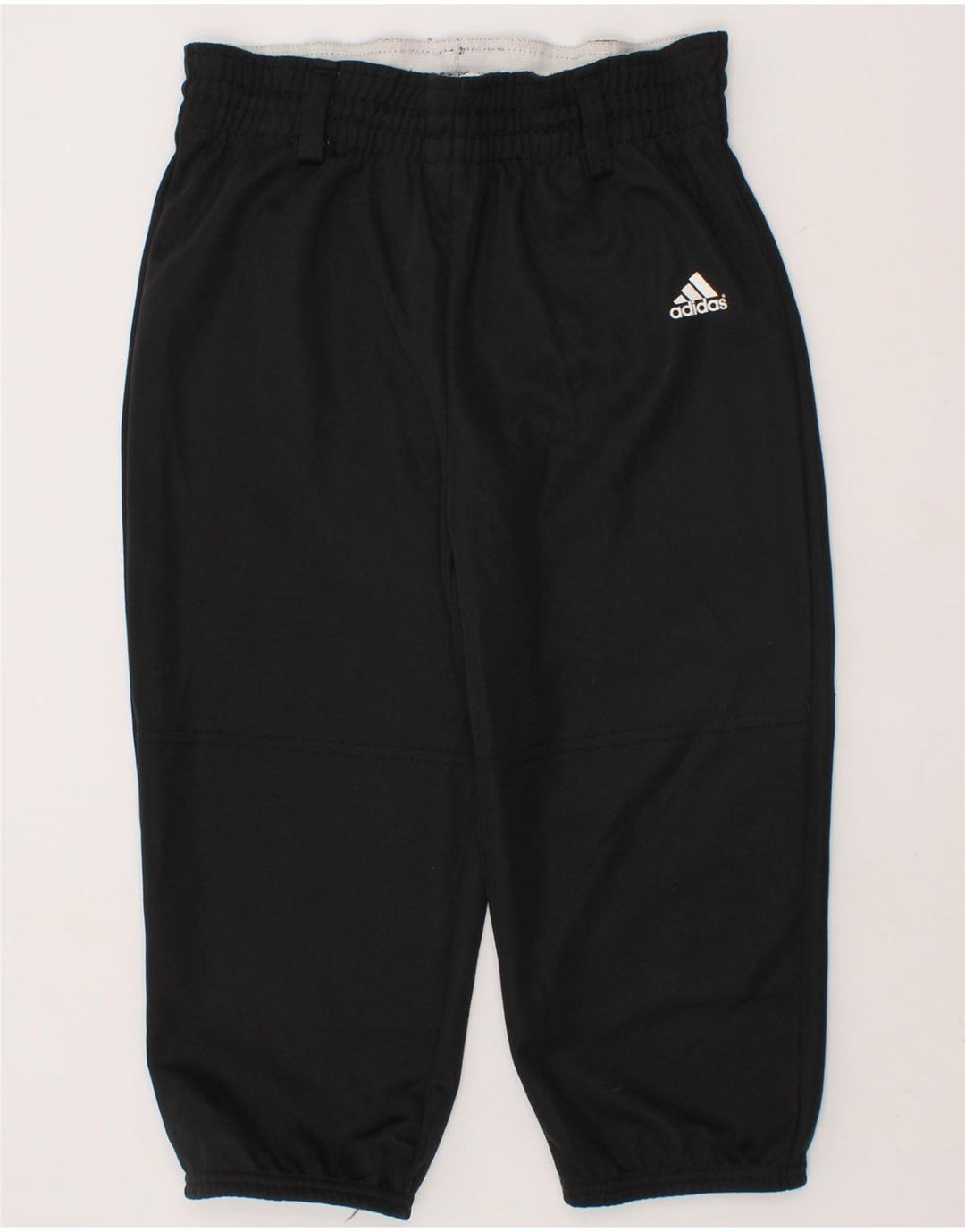 ADIDAS Boys Tracksuit Trousers Joggers 6-7 Years Small Black Polyester Vintage Adidas and Second-Hand Adidas from Messina Hembry 