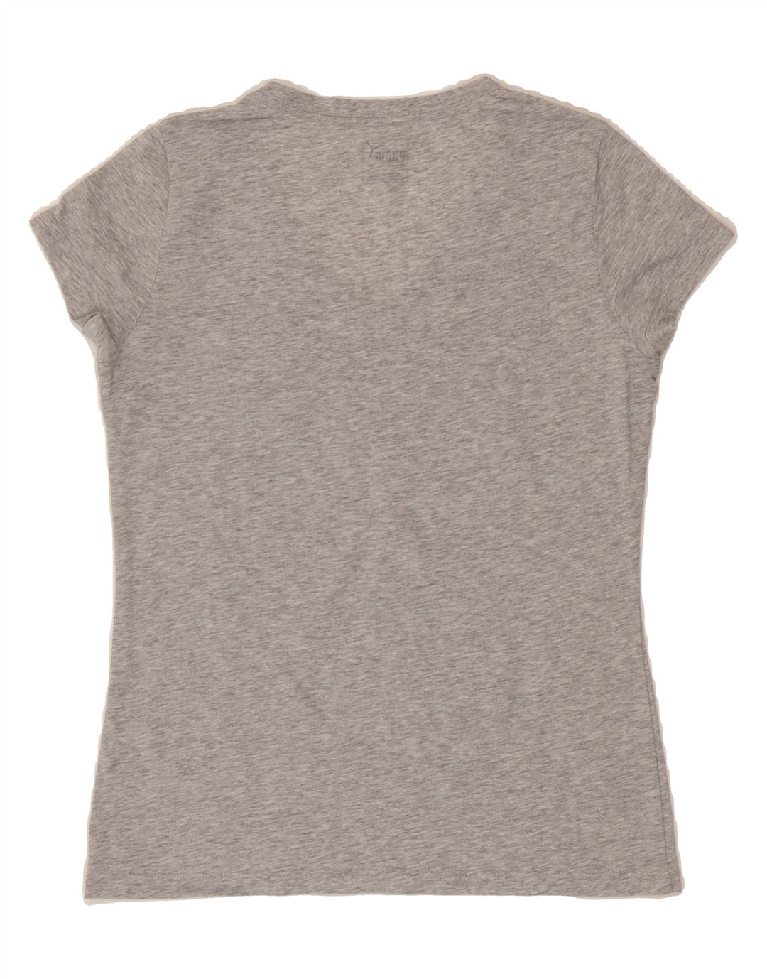PUMA Womens Graphic T-Shirt Top UK 12 Medium  Grey Vintage Puma and Second-Hand Puma from Messina Hembry 
