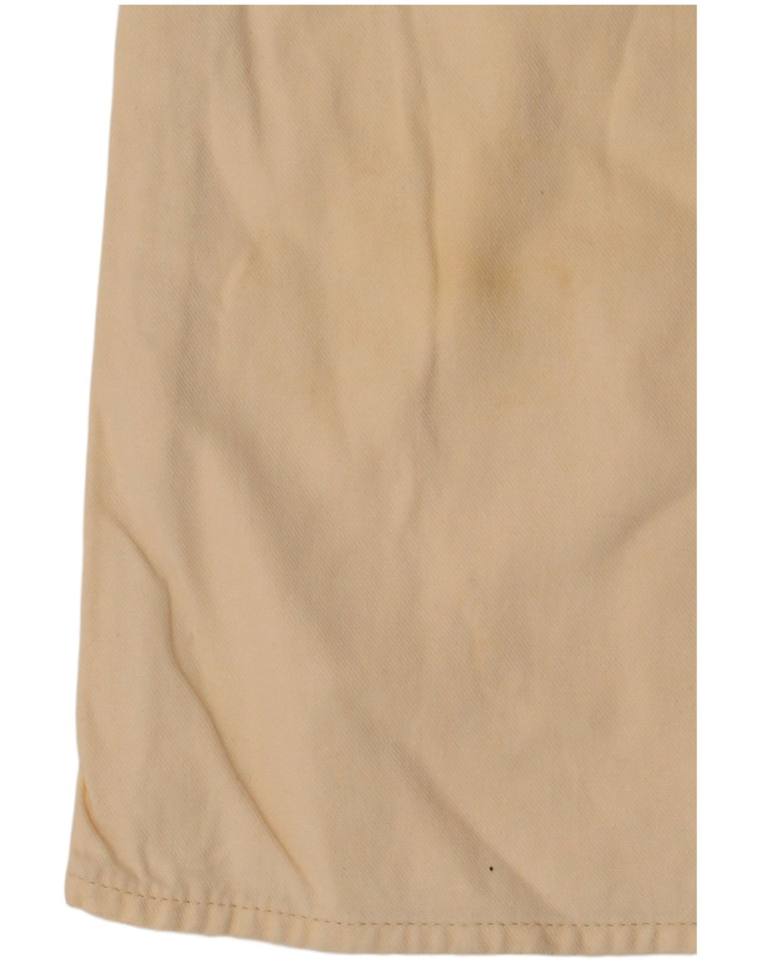 CALVIN KLEIN Womens Flared Jeans W31 L34 Beige Cotton