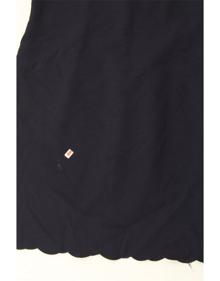 J. CREW Womens Sleeveless Sheath Dress US 12 Large Navy Blue Polyester Vintage J. Crew and Second-Hand J. Crew from Messina Hembry 