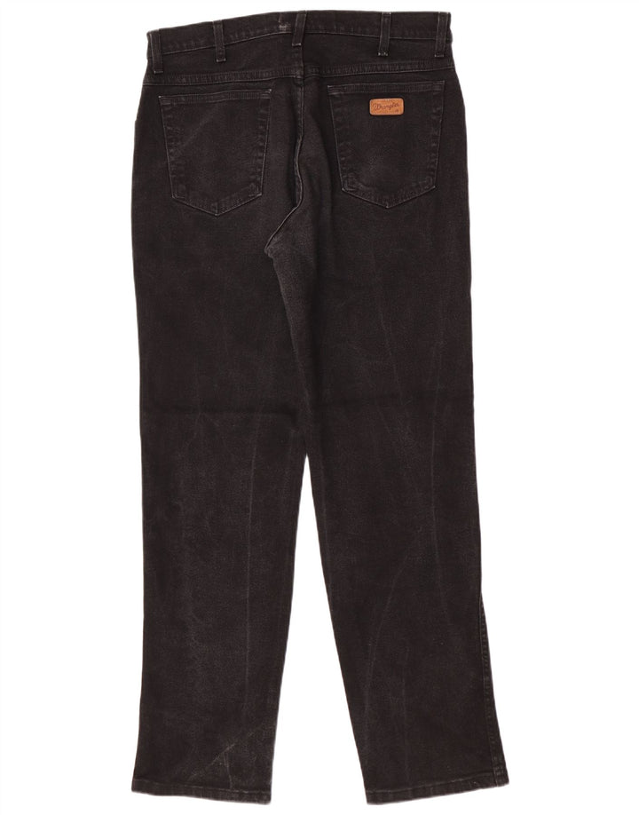 Wrangler Mens Tapered Jeans W32 L32 Black
