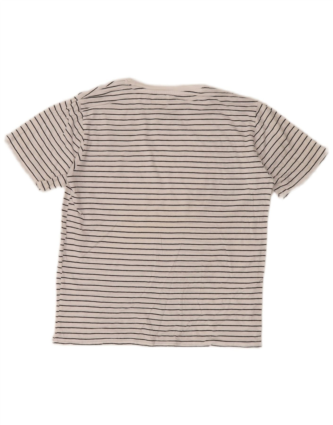 CALVIN KLEIN JEANS Girls T-Shirt Top 14-15 Years Large White Striped