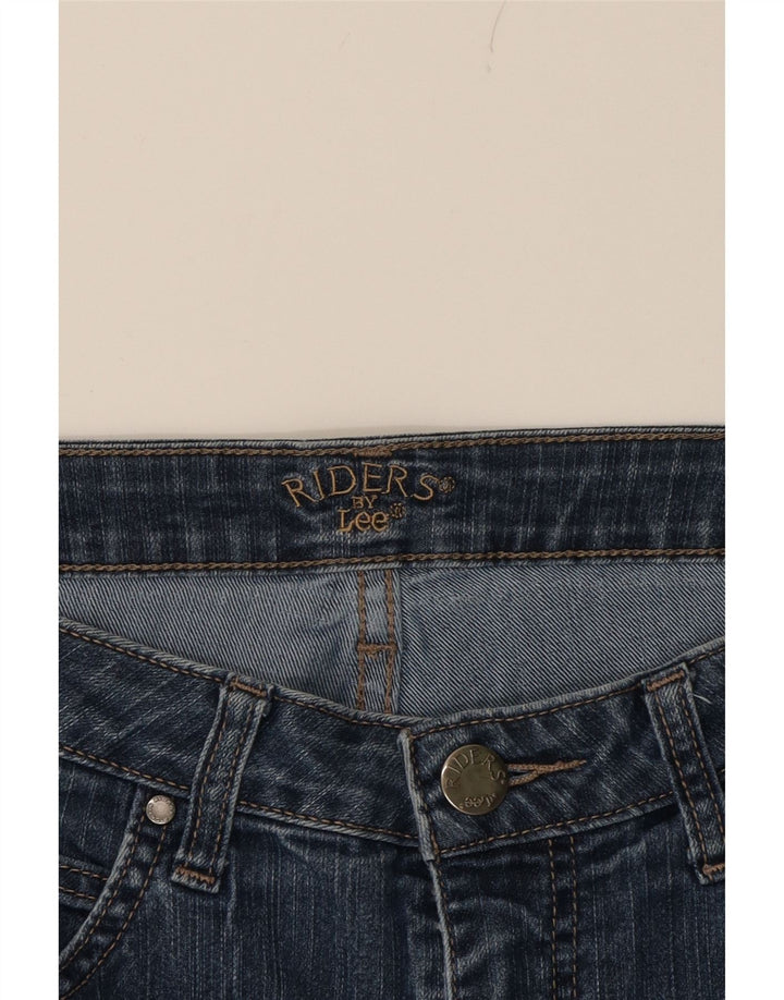 LEE Womens Riders Bermuda Denim Shorts W34 Large Blue Vintage Lee and Second-Hand Lee from Messina Hembry 
