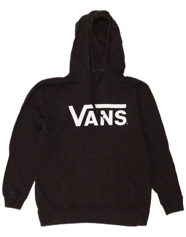 VANS Mens Graphic Hoodie Jumper Large Black