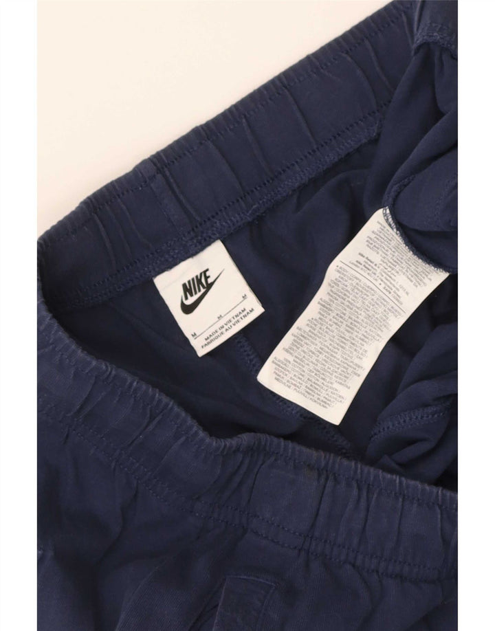 Nike Mens Sport Shorts Medium  Navy Blue Cotton