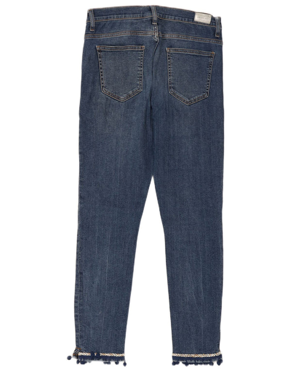 Zara Womens Slim Jeans EU 38 Small W28 L27 Blue Cotton