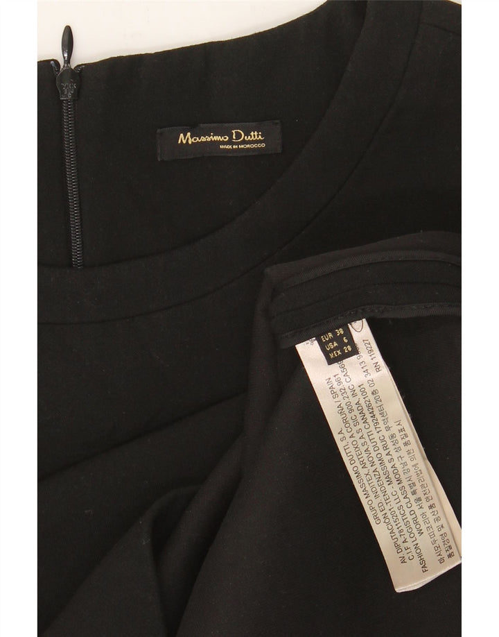 MASSIMO DUTTI Womens Blouse Top EU 38 Small Black Polyester Vintage Massimo Dutti and Second-Hand Massimo Dutti from Messina Hembry 