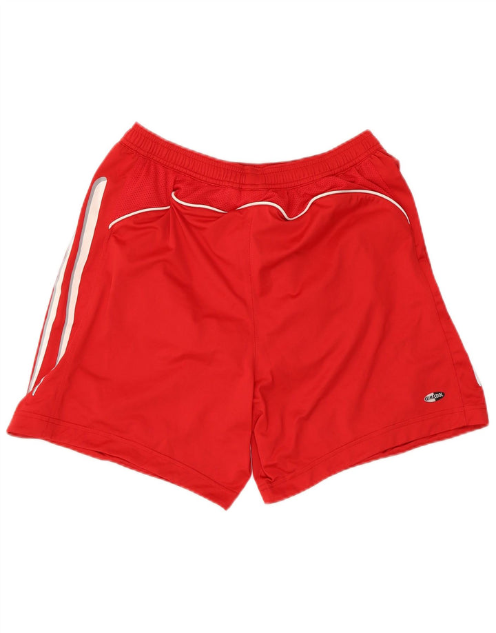 Adidas Mens Sport Shorts Medium Red Polyester