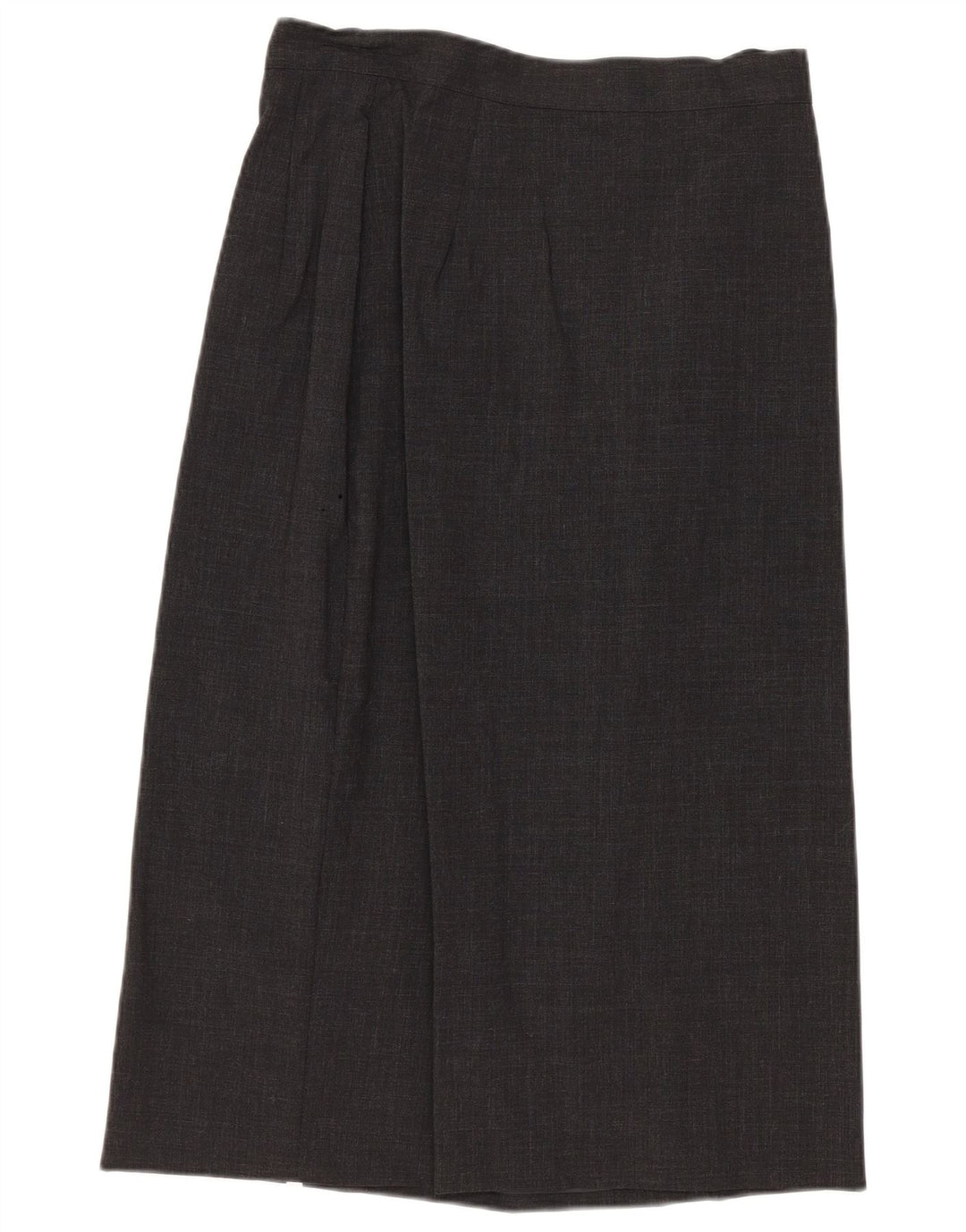 CALVIN KLEIN Womens Straight Skirt US 8 Medium W26  Grey Wool