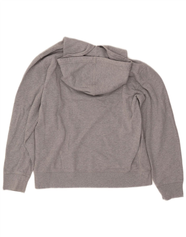 LEVI'S Mens Graphic Hoodie Jumper Medium Grey Cotton