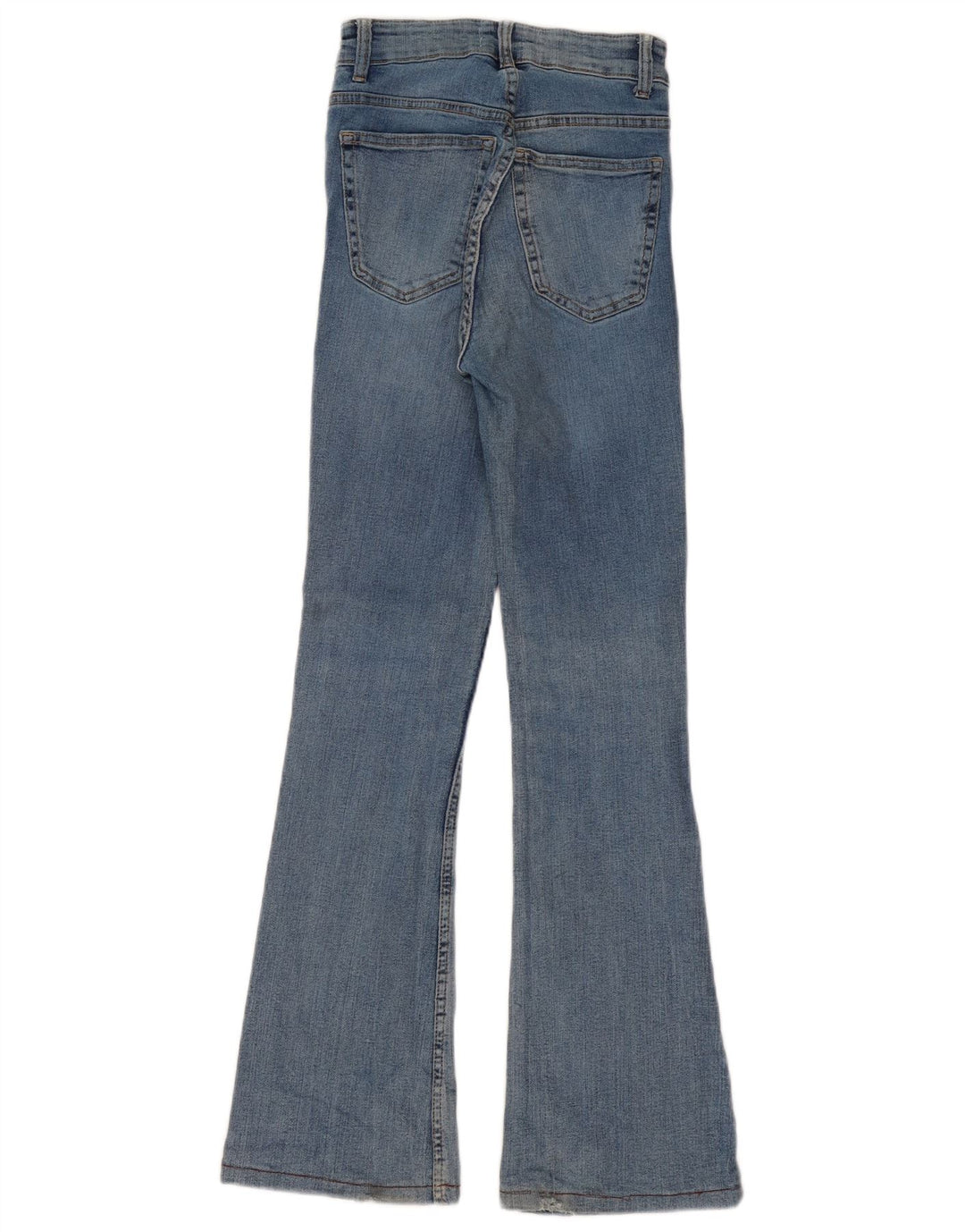 Zara Womens Flared Jeans EU 34 2XS W24 L31 Blue