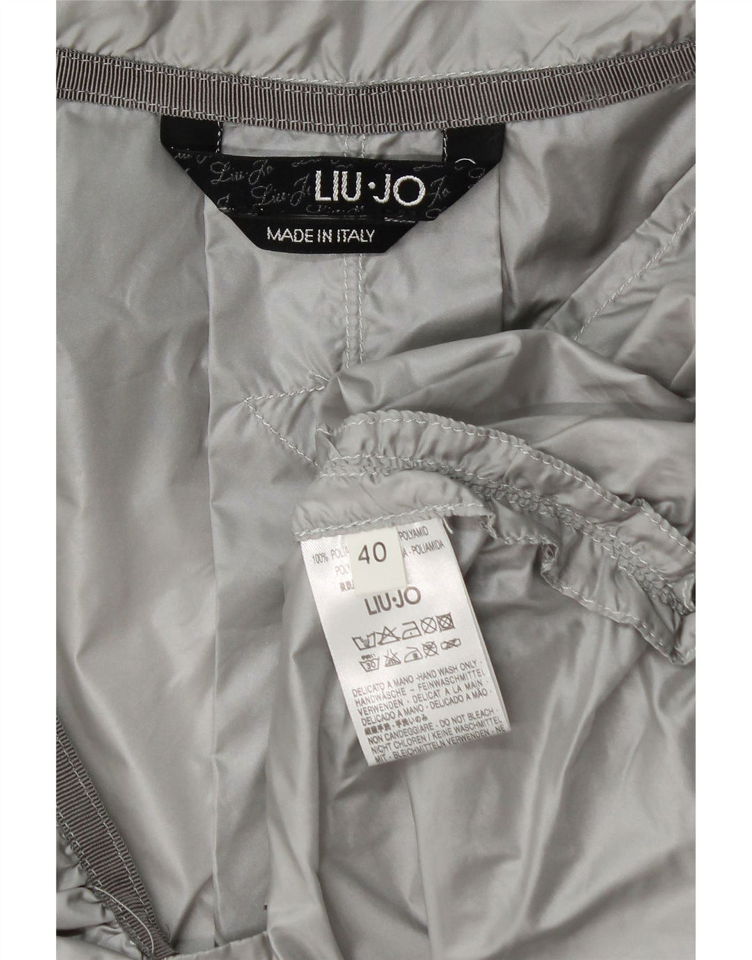 LIU JO Womens Bolero Jacket IT 40 Small Grey Polyamide