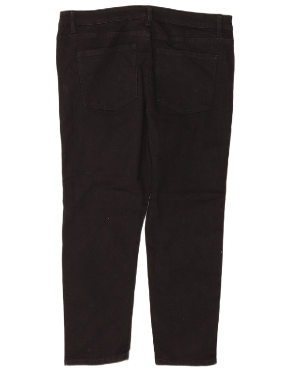 MARKS & SPENCER Womens Lily Slim Jeans UK 18 XL W36  L26 Black Cotton