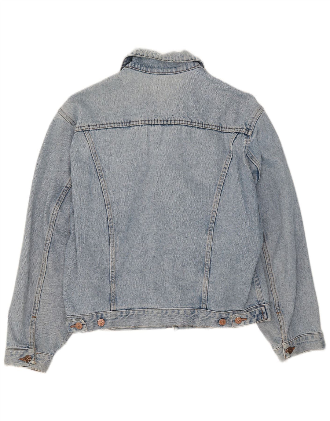 Vintage Womens Denim Jacket UK 16 Large Blue
