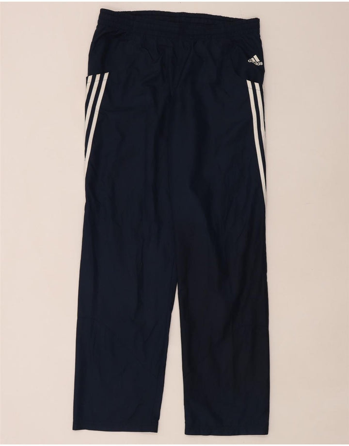 Adidas Mens Tracksuit Trousers UK 40/42 Medium  Navy Blue Polyester