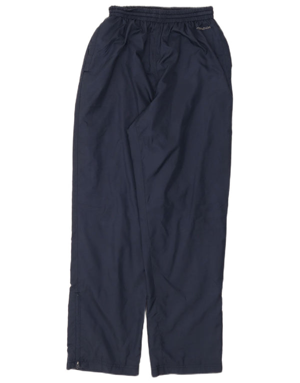Reebok Mens Tracksuit Trousers Medium  Navy Blue Nylon