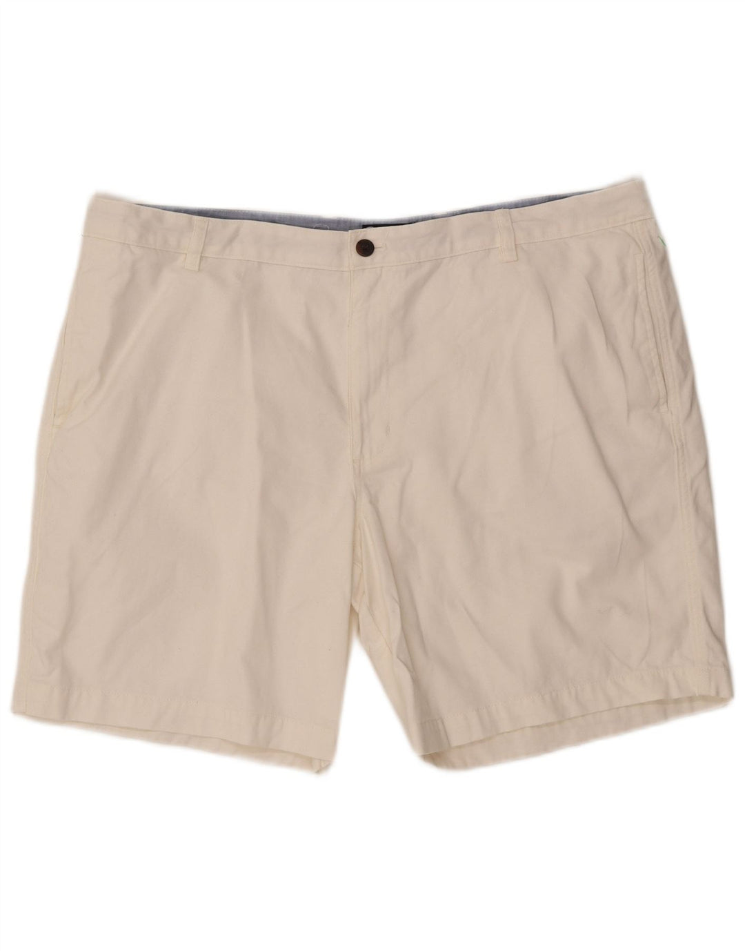 CHAPS Mens Chino Shorts W42 XL White Cotton