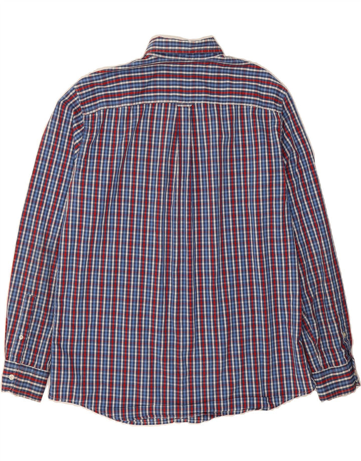 CHAPS Mens Big & Tall Shirt XL Multicoloured Check Cotton Vintage Chaps and Second-Hand Chaps from Messina Hembry 