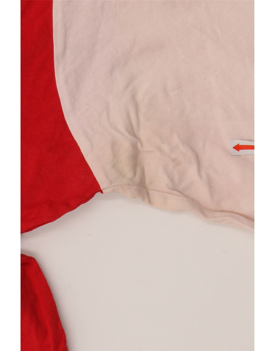 PUMA Womens Graphic T-Shirt Top UK 18 XL Red Colourblock