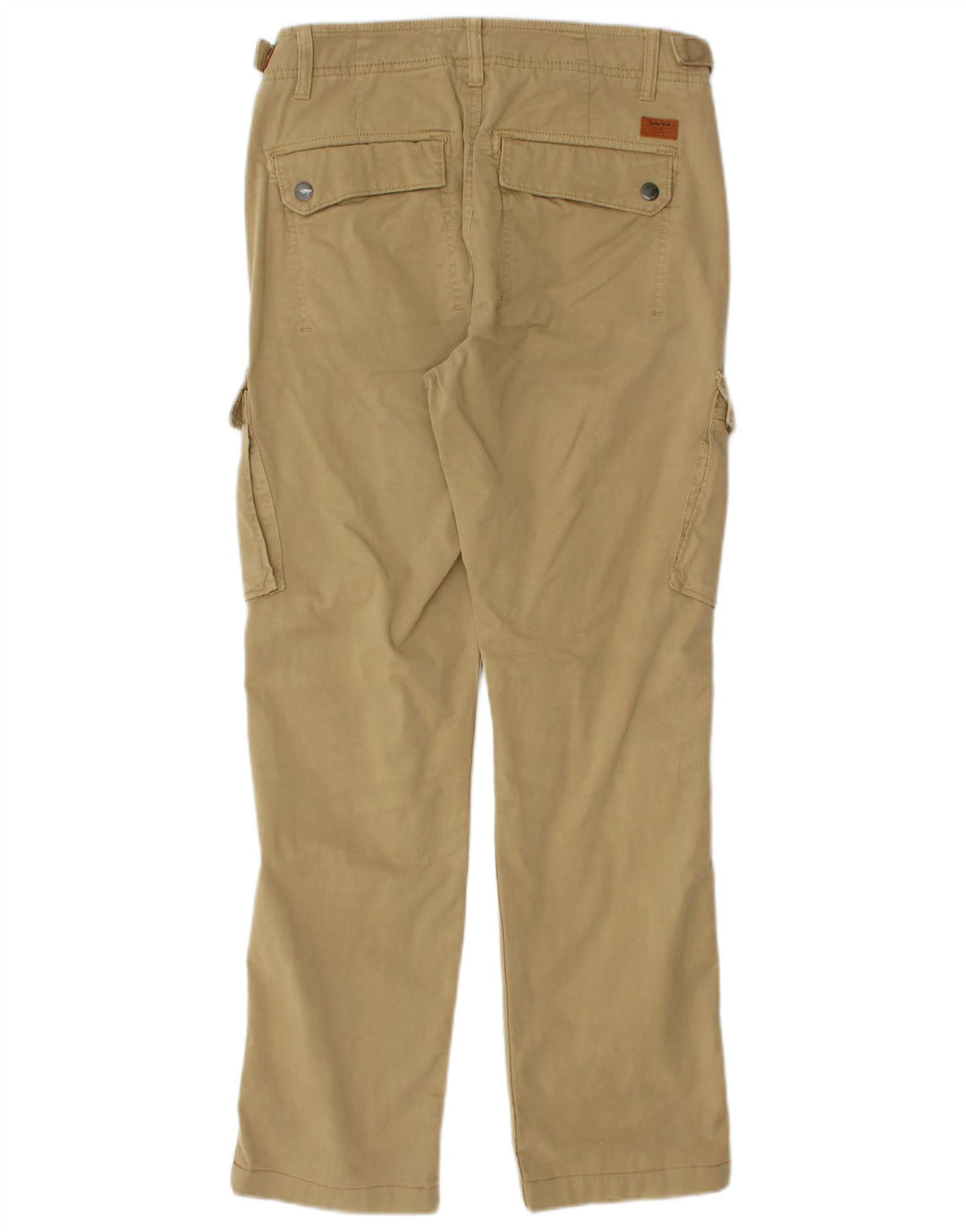 TIMBERLAND Mens Straight Cargo Trousers W30 L28 Beige
