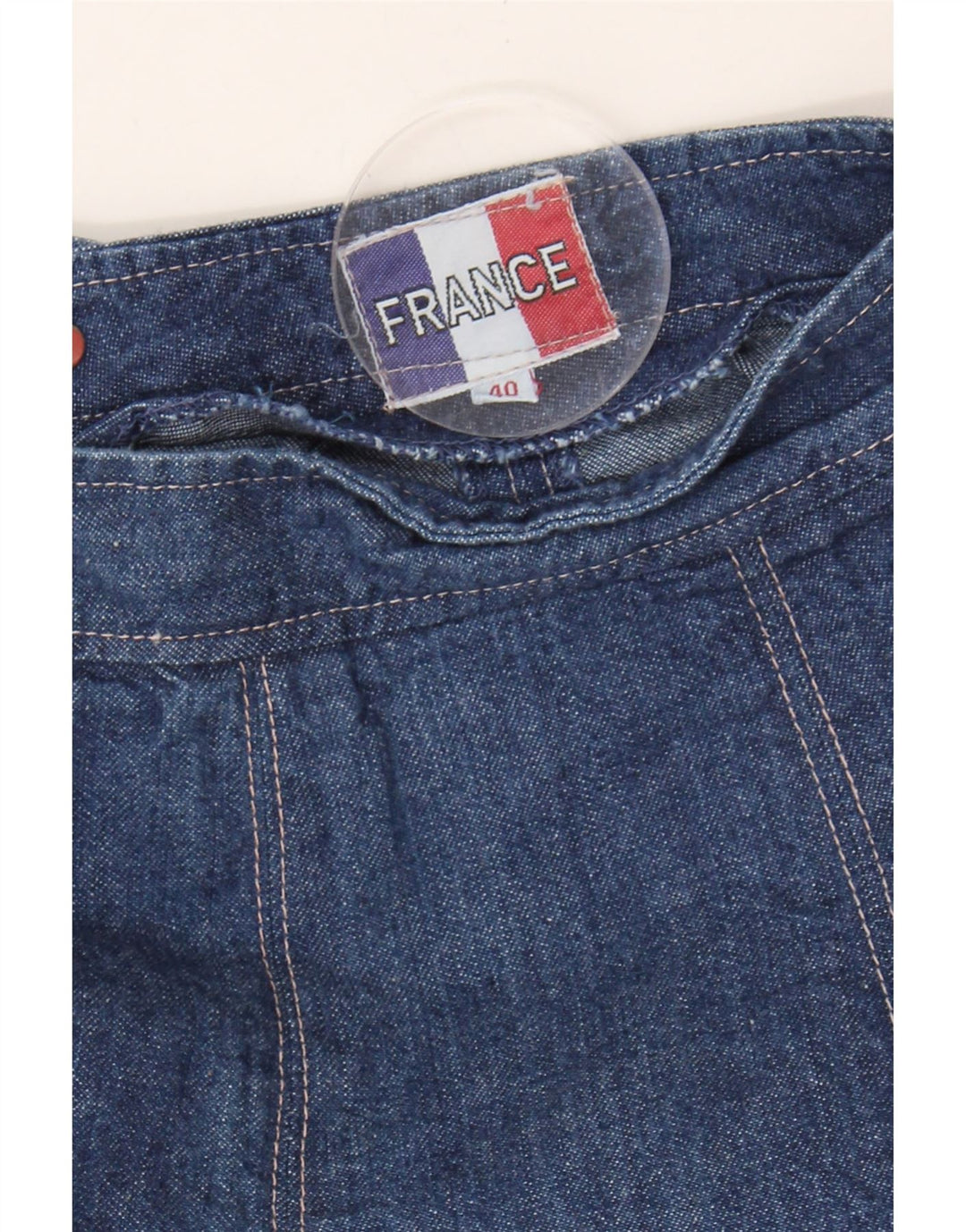 VINTAGE Womens Denim Skirt IT 40 Small W27 Blue Vintage Vintage and Second-Hand Vintage from Messina Hembry 